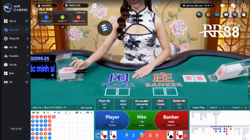 Baccarat: Game casino kiếm tiền nhanh có lãi tại RR88 2 Thuật ngữ cơ bản của game bài Baccarat online RR88