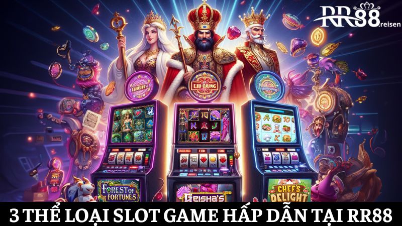 Chơi Slot game RR88, kiếm tiền dễ dàng với tỷ lệ thắng cao 2 Chơi Slot game RR88 với 3 thể loại hấp dẫn khác nhau