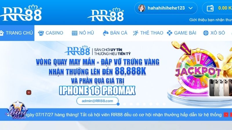 liên hệ 1 Liên hệ RR88 qua hotline, luôn có nhân viên trực